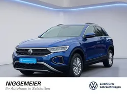 Ravennablau metallic (metallic) Gebraucht 2024 VW T-Roc Life SUV | 25.790 € (Fairer Preis)