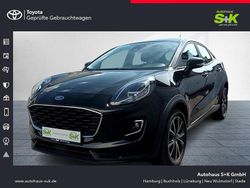 Obsidianschwarz metallic Gebraucht 2022 Ford Puma Cool & Connect Limousine | 15.690 € (Guter Preis)