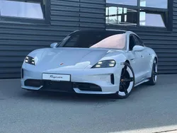 Eisgraumetallic Gebraucht 2024 Porsche Taycan 4S Sport Limousine | 133.900 € (Superpreis)