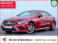 Rot Gebraucht 2019 Mercedes E400 AMG line Coupé | 42.990 € (Guter Preis)