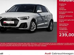 Weiß Gebraucht 2024 Audi A1 Sportback S-Line Kleinwagen | 27.811 € (Fairer Preis)