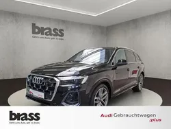 Mythosschwarz metallic Gebraucht 2024 Audi Q7 S-Line SUV | 69.300 € (Guter Preis)