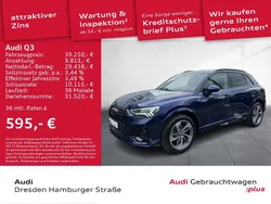 Navarrablau metallic Gebraucht 2024 Audi Q3 S-Line SUV | 39.250 € (Guter Preis)