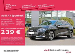 Schwarz Gebraucht 2024 Audi A3 Ambiente Limousine | 32.960 € (Guter Preis)