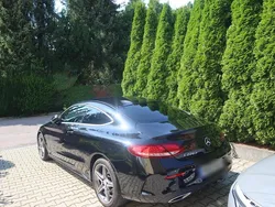 Schwarz Gebraucht 2016 Mercedes C220 AMG line Coupé | 27.500 € (Teuer)