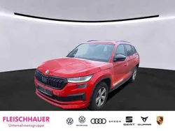 Rot Gebraucht 2022 Skoda Kodiaq SportLine SUV | 34.440 € (Guter Preis)
