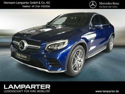 Blau Gebraucht 2017 Mercedes GLC350 AMG Limousine | 37.980 € (Etwas zu teuer)