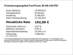 Grau Gebraucht 2023 Ford Puma Gen-E ST-Line SUV | 15.990 € (Guter Preis)