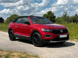 Rot Gebraucht 2021 VW T-Roc Cabriolet Style Cabrio | 20.500 € (Fairer Preis)