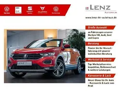Rot Gebraucht 2021 VW T-Roc Cabriolet Style Cabrio | 25.490 € (Fairer Preis)