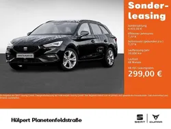 Midnightschwarz metallic Gebraucht 2024 Seat Leon ST FR Kombi | 30.922 € (Etwas zu teuer)