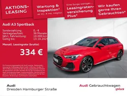 Rot Gebraucht 2024 Audi A3 Sportback S-Line Limousine | 38.490 € (Fairer Preis)