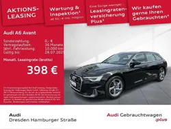 Mythosschwarz metallic Gebraucht 2024 Audi A6 Design Kombi | 49.890 €
