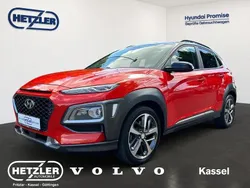 Tangerine comet/phantom black Gebraucht 2019 Hyundai Kona Premium SUV | 19.950 € (Fairer Preis)