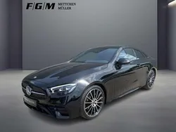 Lack obsidianschwarz Gebraucht 2023 Mercedes E220 AMG line Coupé | 48.570 € (Etwas zu teuer)