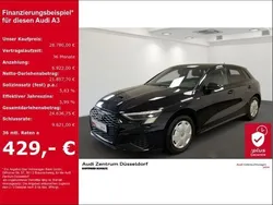 Schwarz Gebraucht 2022 Audi A3 Sportback S-Line Limousine | 29.900 € (Guter Preis)