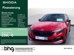 Rot Gebraucht 2022 Skoda Scala Monte Carlo Kleinwagen | 21.490 € (Fairer Preis)