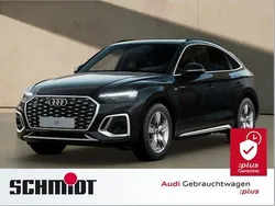 Mythosschwarz metallic Gebraucht 2024 Audi Q5 Sportback S-Line SUV | 46.840 € (Superpreis)