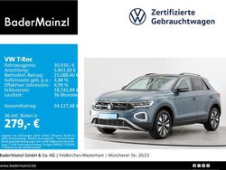 Blau Gebraucht 2025 VW T-Roc Goal SUV | 29.760 € (Superpreis)