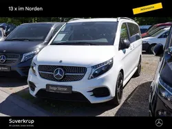 Weiß Gebraucht 2023 Mercedes V220 AMG Van / Kleinbus | 58.990 € (Etwas zu teuer)