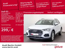 Gletscherweiß metallic Gebraucht 2023 Audi Q3 Ambiente SUV | 33.590 € (Superpreis)