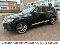 Schwarz Gebraucht 2016 Audi Q7 S-Line SUV | 33.500 € (Teuer)