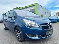 Nacht blau met Gebraucht 2014 Opel Meriva Color Edition Van / Kleinbus | 5.999 € (Guter Preis)