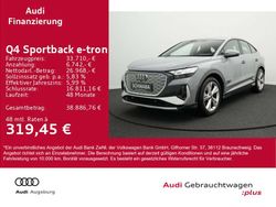 Kieselgrau Gebraucht 2022 Audi Q4 e-tron S-Line SUV | 32.910 € (Superpreis)