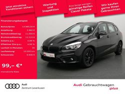 Schwarz Gebraucht 2015 BMW 220 Active Tourer Van / Kleinbus | 14.980 € (Fairer Preis)