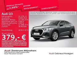 Nanograu metallic Gebraucht 2022 Audi Q3 Sportback SUV | 32.279 € (Guter Preis)