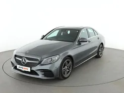 Grau Gebraucht 2019 Mercedes C180 AMG line Limousine | 26.960 € (Fairer Preis)
