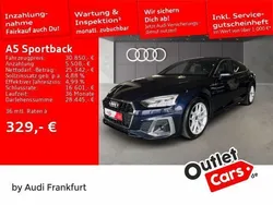 Nachtblau perl. porsche Gebraucht 2022 Audi A5 Sportback S-Line Limousine | 30.850 € (Guter Preis)
