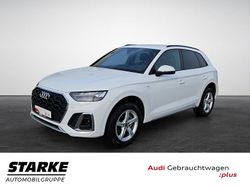 Weiß (gletscherweiß metallic) Gebraucht 2022 Audi Q5 S-Line SUV | 49.930 € (Guter Preis)