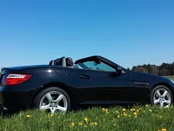Schwarz Gebraucht 2015 Mercedes SLK200 Cabrio | 21.800 € (Fairer Preis)