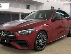 Rot Gebraucht 2023 Mercedes C200 AMG line Limousine | 38.900 € (Teuer)