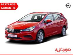 Lava rot brilliant (metallic) Gebraucht 2019 Opel Astra Edition Kombi | 15.950 € (Teuer)