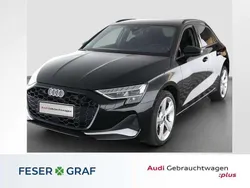 Mythosschwarz metallic Gebraucht 2024 Audi A3 Advanced Plus Limousine | 31.990 € (Teuer)