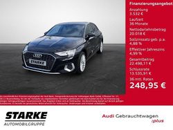 Schwarz Gebraucht 2022 Audi A3 Sportback e-tron Advanced Kleinwagen | 23.550 € (Fairer Preis)