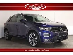 Blau Gebraucht 2021 VW T-Roc R-line SUV | 23.800 € (Superpreis)
