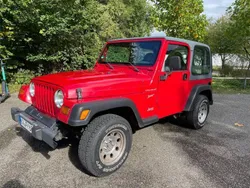 Rot Gebraucht 2001 Jeep Wrangler Sport SUV | 9.900 € (Etwas zu teuer)