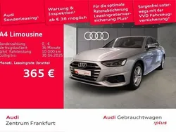 Florettsilber metallic Gebraucht 2024 Audi A4 Advanced Plus Limousine | 34.760 € (Fairer Preis)