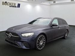 Nautikblau metallic Gebraucht 2023 Mercedes E220 AMG line Kombi | 36.680 € (Guter Preis)