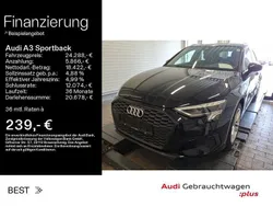 Schwarz Gebraucht 2021 Audi A3 Sportback e-tron Ambiente Limousine | 24.288 € (Fairer Preis)