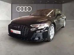 Mythosschwarz metallic Gebraucht 2023 Audi A8 Ambiente Limousine | 78.780 € (Fairer Preis)