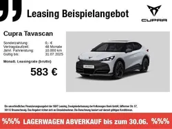 White silber metallic Gebraucht 2025 Cupra Tavascan Endurance SUV | 51.555 € (Fairer Preis)
