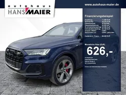 Navarrablau metallic Gebraucht 2020 Audi Q7 S-Line SUV | 56.499 € (Guter Preis)