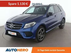 Brillantblau Gebraucht 2018 Mercedes GLE350 AMG line SUV | 38.860 € (Guter Preis)