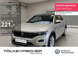 Silber Gebraucht 2021 VW T-Roc Cabriolet R-line Cabrio | 25.448 € (Guter Preis)