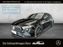 Schwarz Gebraucht 2021 Mercedes A200 AMG Limousine | 26.960 € (Fairer Preis)