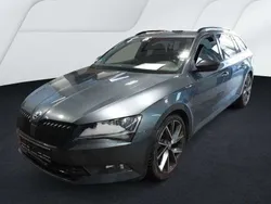 Quarzgrau metallic Gebraucht 2017 Skoda Superb SportLine Kombi | 12.090 € (Superpreis)